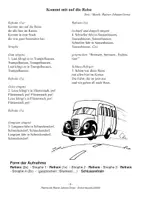 Vorschau - Arbeitsblätter - Kommt mit auf die Reise - Bewegungslied - RJ Gross - Seite 3
