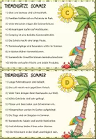 Vorschau - Arbeitsblätter - Themensätze "Sommer" (Satzglieder, Wortarten, Zeitformen, Rechtschreibung) - Seite 2