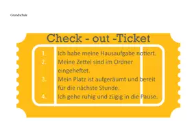 Vorschau - Bildkarten - Check-in/out-Ticket Grundschule_Classroom Management - Seite 3