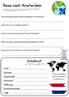 Vorschau - Unterrichtsreihen - Amsterdam Grundschule Textverstehen 4 Klasse Amsterdam Leseverstehen Klasse 2 Entdecke die Welt - Seite 2