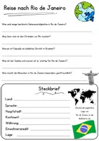 Vorschau - Unterrichtsreihen - Leseheft Klasse 3 10 Städte Materialpaket Lesetraining Textverständnis Leseverstehen - Seite 3