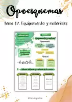 Vista previa - Tarjetas / Manipulativos - Esquemas Bloque 5. Recursos (Opos Ed. Inf) - página 1