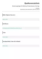 Vorschau - Arbeitsblätter - Bewertungsbogen für Referate, Präsentationen, Vorträge - Seite 2