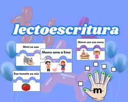 Vista previa - Hojas de trabajo - lectoescritura - Portada