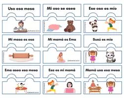 Vista previa - Hojas de trabajo - lectoescritura - página 2