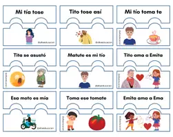 Vista previa - Hojas de trabajo - lectoescritura - página 3