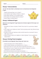Vorschau - Stundenentwürfe - Ostern: Ein fröhliches Fest voller Traditionen! - Seite 1