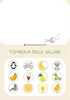 anteprima - Giochi - Tombola delle sillabe - Gioco per allenare la metafonologia - Pagina 2