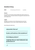 Vorschau - Test - DTB B2 - 20 Aufgaben: Mündliche Prüfung, Teil 3 - Seite 1