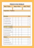 Vorschau - Arbeitsblätter - Feedback / Bewertung - Presentations Englisch - Seite 3