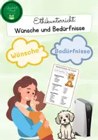 Vorschau - Unterrichtsreihen - Unterrichtseinheit: Bedürfnisse und Wünsche - Deckblatt