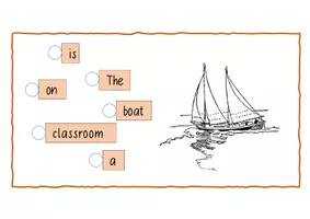 Vorschau - Arbeitsblätter - Jumbled Sentences für Young World 3, Unit 1. Thema: school - Seite 3