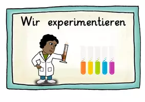 Vorschau - Merkblätter - Experimente / Forscherheft: Ablauf & Methode (Tafelmaterial) - Sachunterricht - Kl. 2/3 - Seite 1