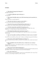 Vorschau - Arbeitsblätter - Lektüretest zum Roman „Das Parfüm“ (Patrick Süskind) - Seite 1