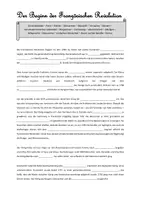 Vorschau - Arbeitsblätter - Französische Revolution - Lückentext - Seite 1