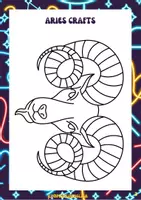 anteprima - Materiale per pittura e bricolage - Il tuo segno zodiacale è Ariete? Inglese. - Pagina 3