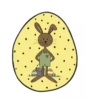 Vorschau - selbst erstellte Cliparts/Grafiken - Cliparts Ostern Küken Lamm Osterhase Ostereier Osterglocken - Seite 3