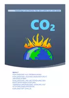 Vorschau - Unterrichtsreihen - CO2 - Grundlage und Gefahr für das Leben auf der Erde - Deckblatt