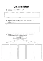 Vorschau - Stundenentwürfe - Paket - Sozialstaat Deutschland - Deckblatt