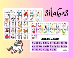 Vista previa - Refuerzo / NEE / Materiales de apoyo - Sílabas - Portada