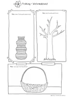 Vorschau - Arbeitsblätter - Frühling Kunstunterricht, Weitermalkunst, Vertretung Kunst, Zusatzaufgaben - Seite 3