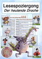 Vorschau - Arbeitsblätter - Lesespaziergang Märchen - Deckblatt