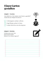 Vorschau - Arbeitsblätter - Magazin Leseheft Kurztexte Arbeitsheft Leichte Sprache Garten - Seite 2