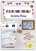 Vorschau - Stundenentwürfe - The Royal Family (Lesson Plan) - Deckblatt