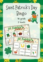 Aperçu - Apprentissages en autonomie - St Patrick's Day Bingo - The British Fox - Page de couverture