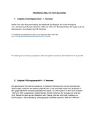 Vorschau - Arbeitsblätter - Mündliches Abitur / Mündliche Abiturprüfung Geschichte: Prüfungsaufgaben zu Judenverfolgung / Ost-West-Konflikt (inkl. Lösungen) - Seite 1