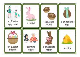 Aperçu - Apprentissages en autonomie - Easter - Flashcards - The British Fox - Page 2