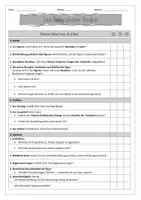 Vorschau - Arbeitsblätter - Dialoge schreiben - Kriterienraster / Checkliste (Arbeitsblätter) - Seite 1