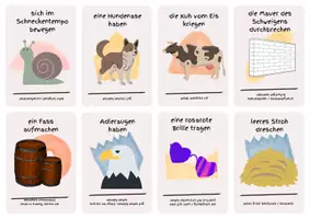 Aperçu - Jeux - Proverbes allemands - Images dans le langage - Page 1