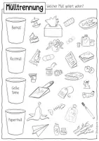 Vorschau - Arbeitsblätter - Mülltrennung - Arbeitsblätter & Kreativseiten (+ Lösungen) - Seite 3