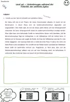 Vorschau - Arbeitsblätter - Sexualkunde Erprobungsstufe: der weibliche Zyklus; differenziert - Seite 1