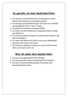 Vorschau - Arbeitsblätter - Gedichtportfolio - Seite 2