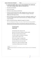 Vorschau - Arbeitsblätter - Lyrik des Expressionismus: "Krieg" (Franziska Stoecklin) Probearbeit mit Beispielanalyse, Kriegslyrik / politische Lyrik | Deutsch Klasse 10-11 - Seite 2