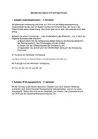 Vorschau - Arbeitsblätter - Mündliches Abitur / Mündliche Abiturprüfung Geschichte: Prüfungsaufgaben Weimarer Verfassung / DDR - Wiedervereinigung - Seite 1