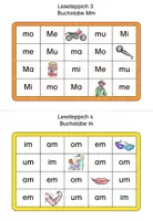 Vorschau - Fördermaterial/Inklusion - Buchstabensynthese: "Leseteppiche M" - Seite 3