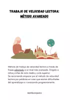 Vista previa - Unidades / Secuencias / Situaciones de Aprendizaje - MATERIAL VELOCIDAD LECTORA AVANZADA - Portada