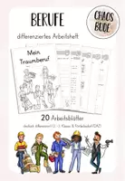 Vorschau - Unterrichtsreihen - Berufe - Arbeitsheft (2./3. Klasse/Förderbedarf/DAZ) - Deckblatt