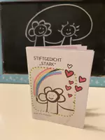 Vorschau - Fördermaterial/Inklusion - Stiftgedicht "STARK" A4-Faltblatt - Deckblatt