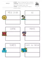 Aperçu - Feuilles d'exercices - Exploitation pédagogique : Barnabé et le trésor (PIRATES) - Page 3