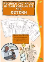 Vorschau - Stationenlernen - Materialpaket Mathe ZR 100 Frühling/Ostern - Seite 1