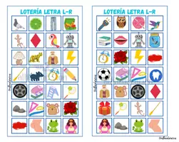 Vista previa - Juegos / Gamificación - Lotería letra L y R - página 3