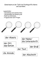 Vorschau - Mal- und Bastelvorlagen - Brief an Osterhasen schreiben, kreativer Schreibanlass - Seite 1