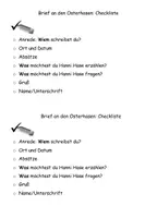 Vorschau - Mal- und Bastelvorlagen - Brief an Osterhasen schreiben, kreativer Schreibanlass - Seite 3