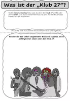 Vorschau - Unterrichtsreihen - Klub 27 - Kurt Cobain - Unterrichtsreihe - Escape Room - True Crime Podcast - Musik Klasse 9 und 10 - Seite 3