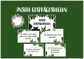 Vorschau - Poster - Unsere Gesprächstregeln - Deckblatt
