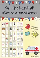 Vorschau - Bildkarten - At the hospital - word & picture cards - Deckblatt